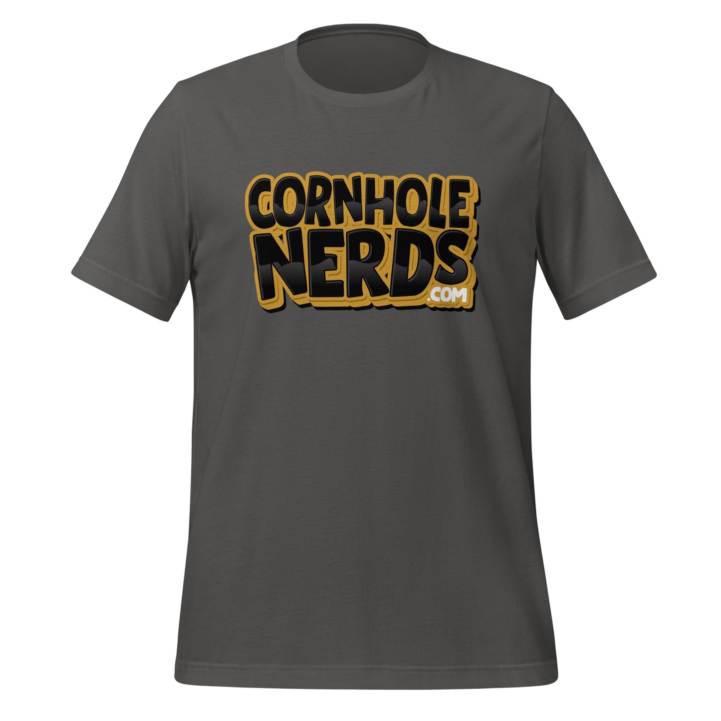 Cornhole Nerds black/dark yellowish Unisex t-shirt