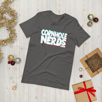 Cornhole Nerds logo Unisex t-shirt