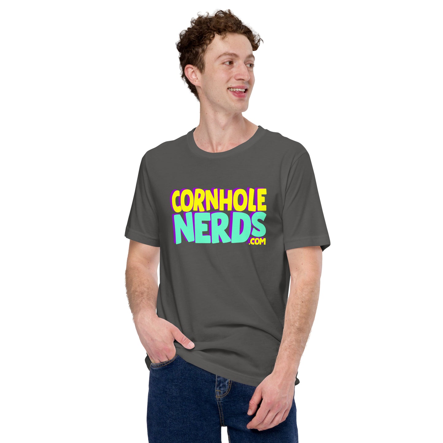 Cornhole Nerds Easter eggs logo Unisex t-shirt