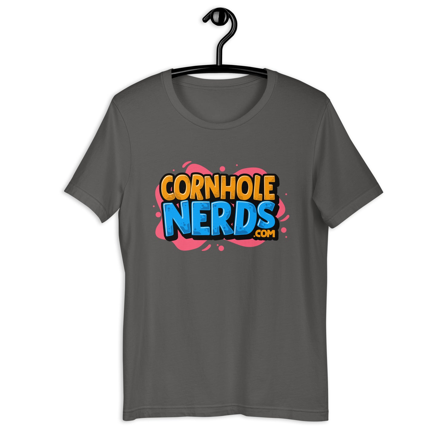 Cornhole Nerds logo Unisex t-shirt