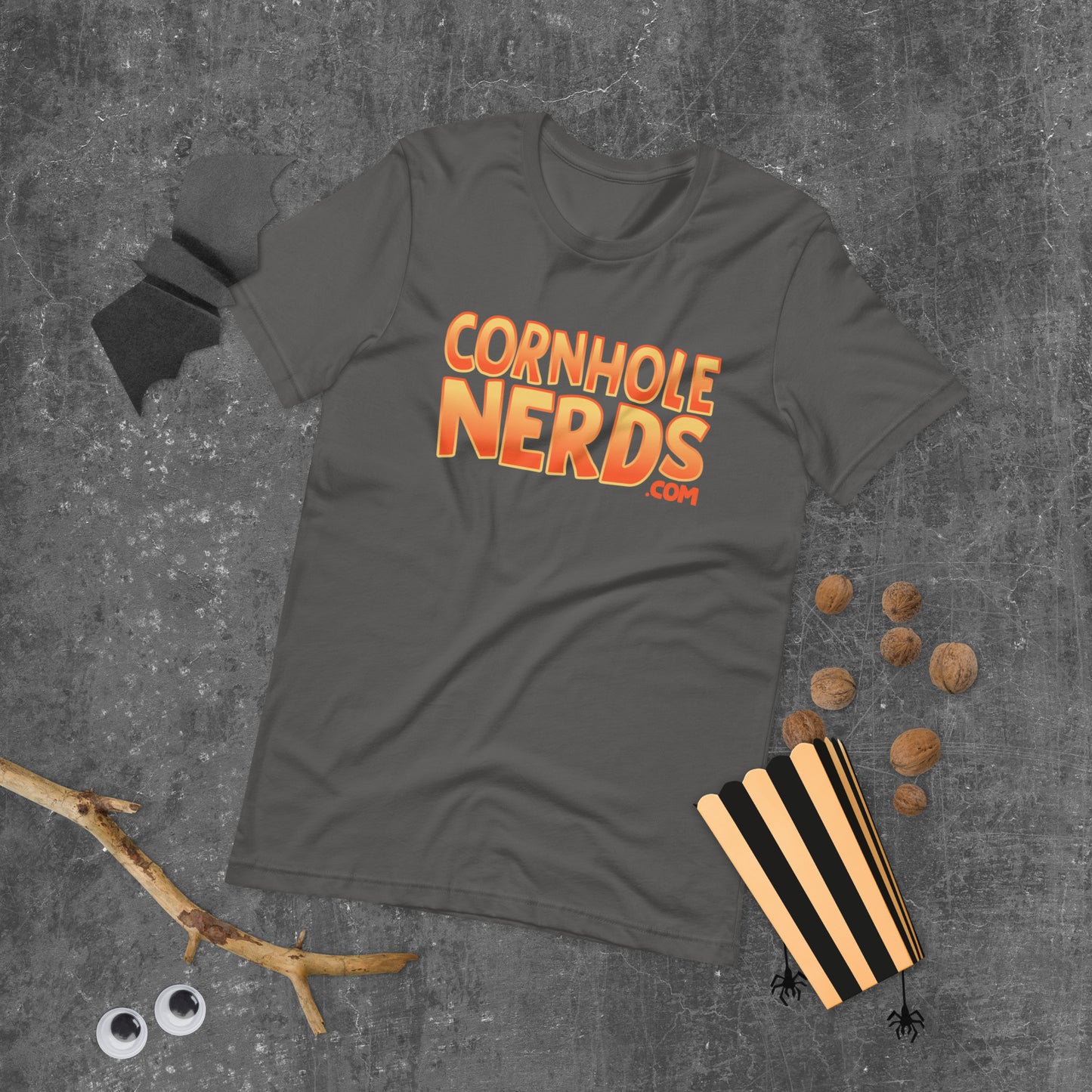 Cornhole Nerds logo Unisex t-shirt