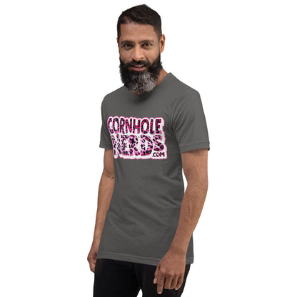 Lola's pink cheetah NerdWear Unisex t-shirt