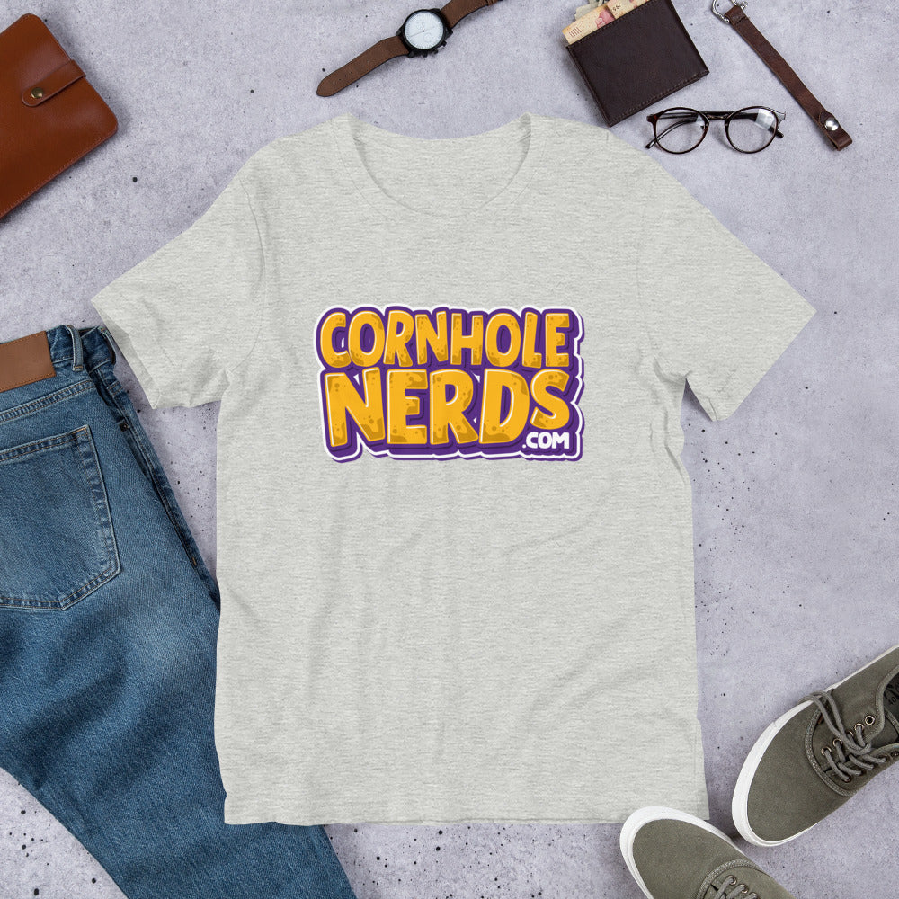 Cornhole Nerds fear the goose logo Unisex t-shirt