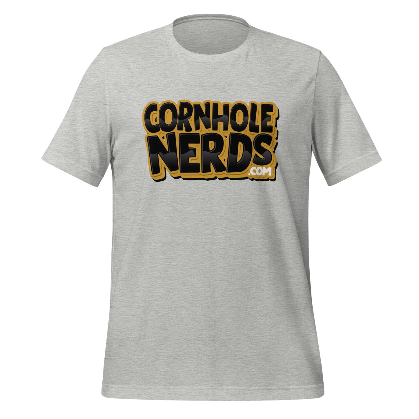 Cornhole Nerds black/dark yellowish Unisex t-shirt