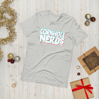 Cornhole Nerds logo Unisex t-shirt