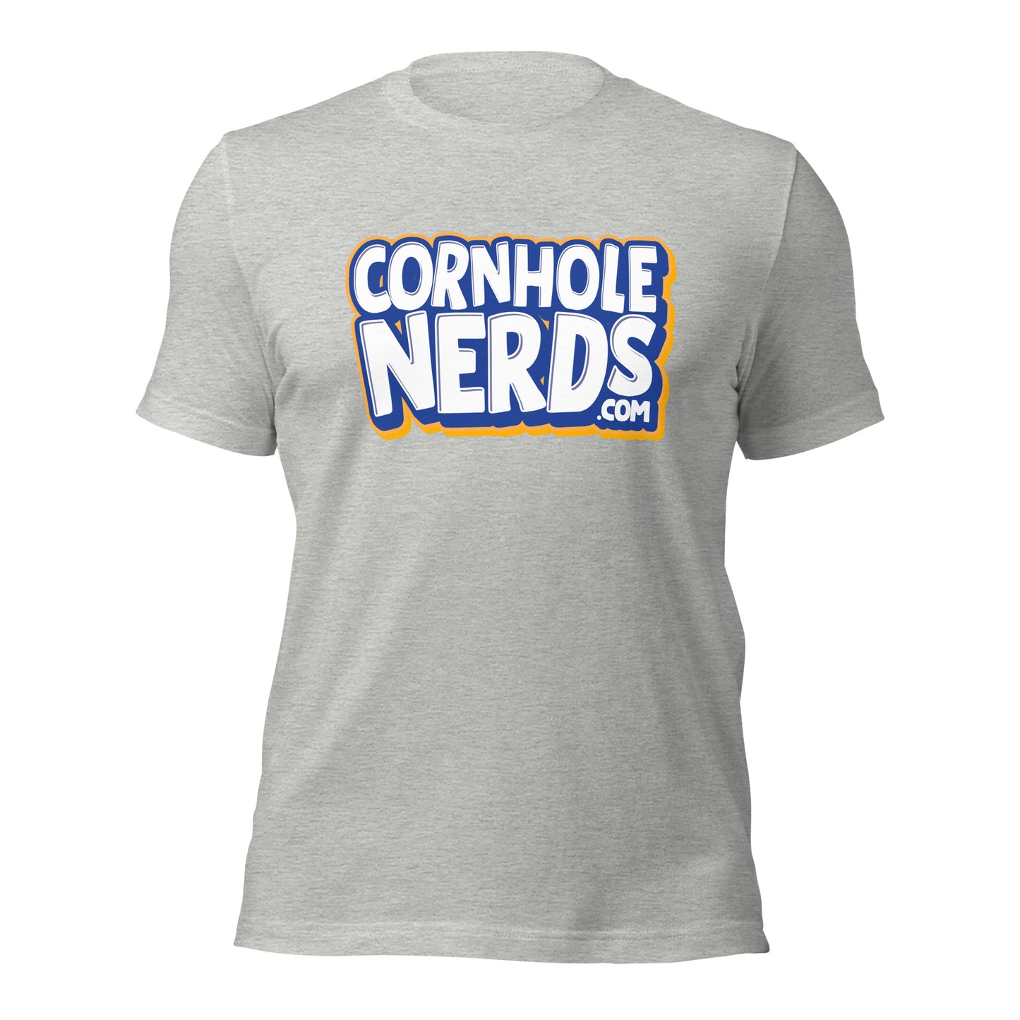 Cornhole Nerds logo Unisex t-shirt