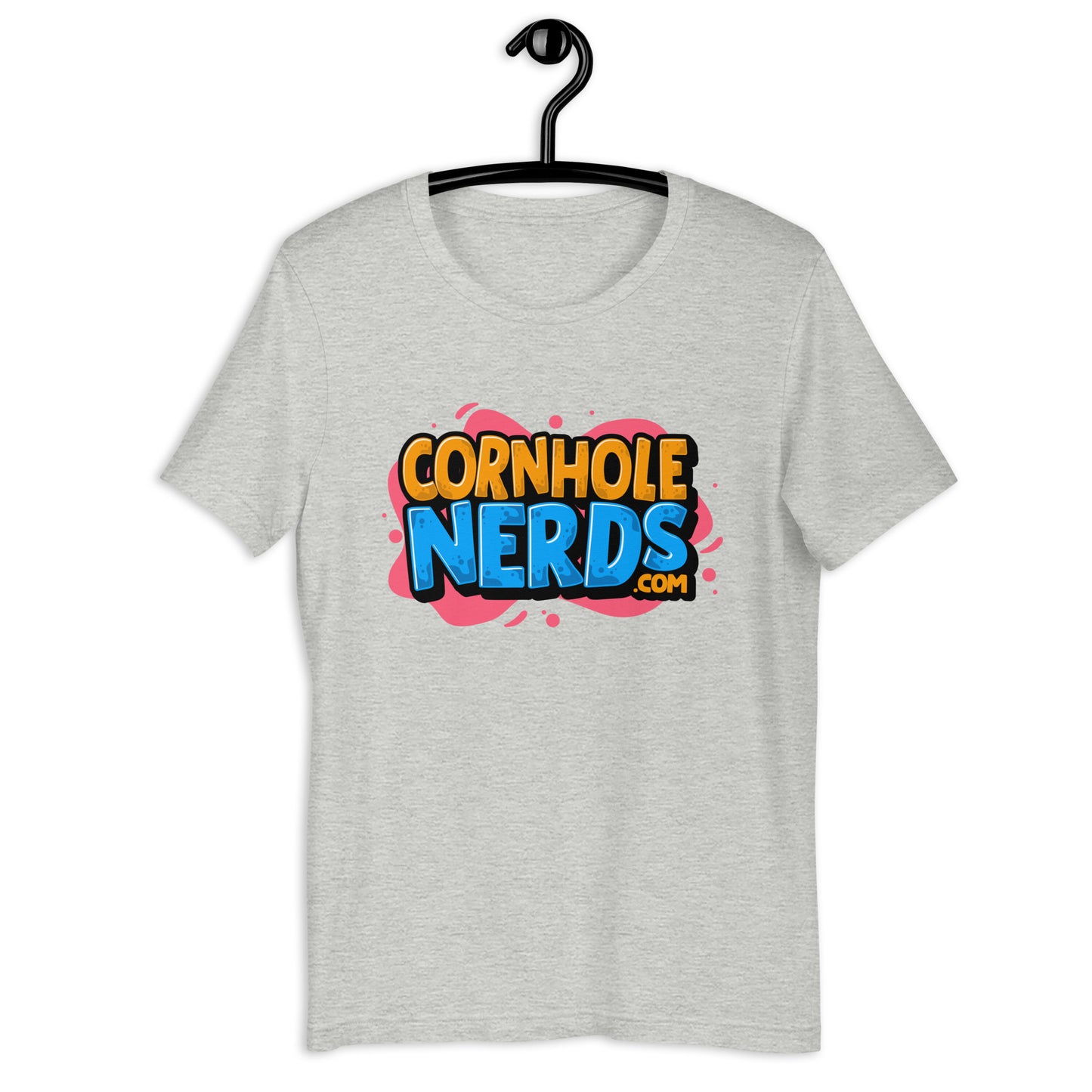 Cornhole Nerds logo Unisex t-shirt