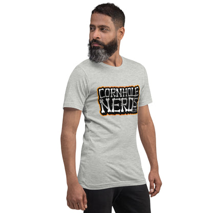 Cornhole Nerds Bones logo Unisex t-shirt