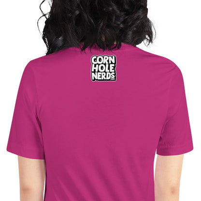 My Cornhole game runs on.....Unisex t-shirt