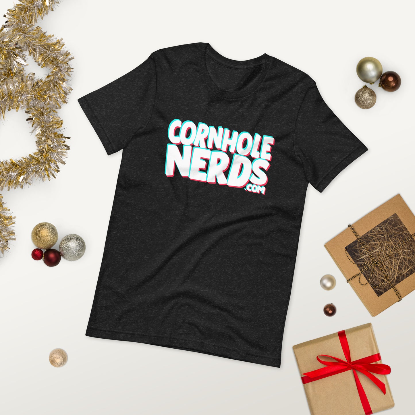 Cornhole Nerds logo Unisex t-shirt