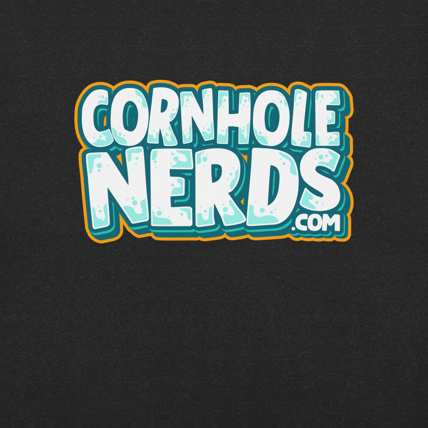 Cornhole Nerds kinda looks minty logo Unisex t-shirt