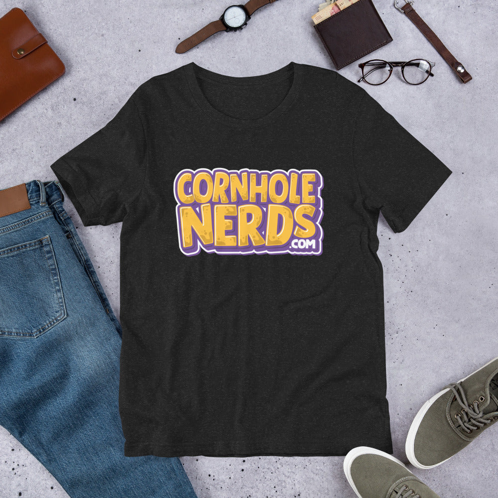 Cornhole Nerds fear the goose logo Unisex t-shirt