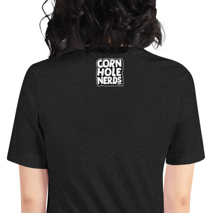 My Cornhole game runs on.....Unisex t-shirt