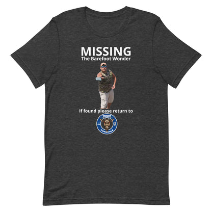 MISSING....... Unisex t-shirt