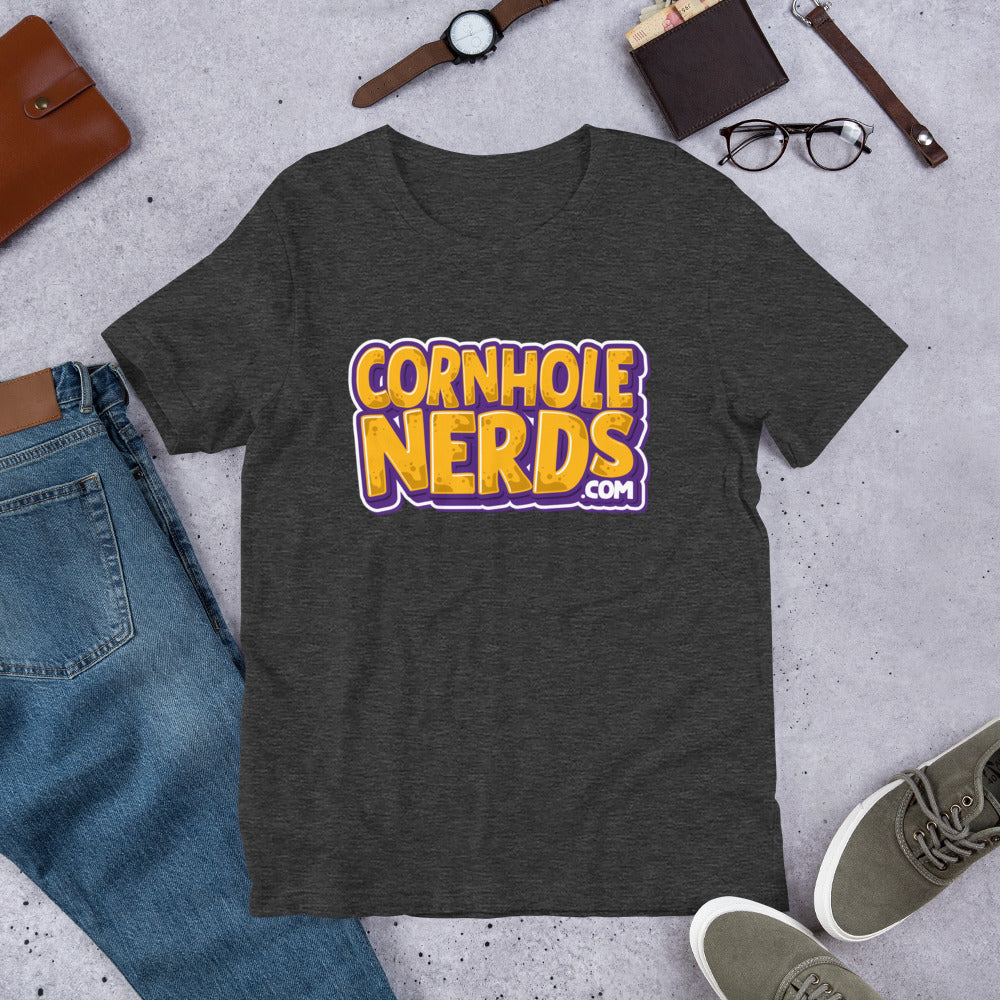 Cornhole Nerds fear the goose logo Unisex t-shirt