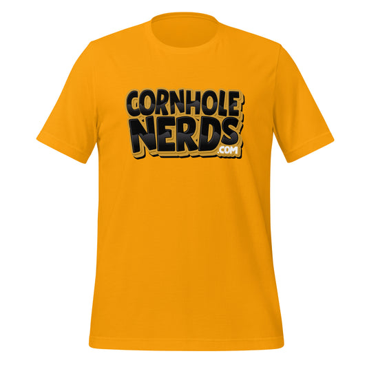 Cornhole Nerds black/dark yellowish Unisex t-shirt