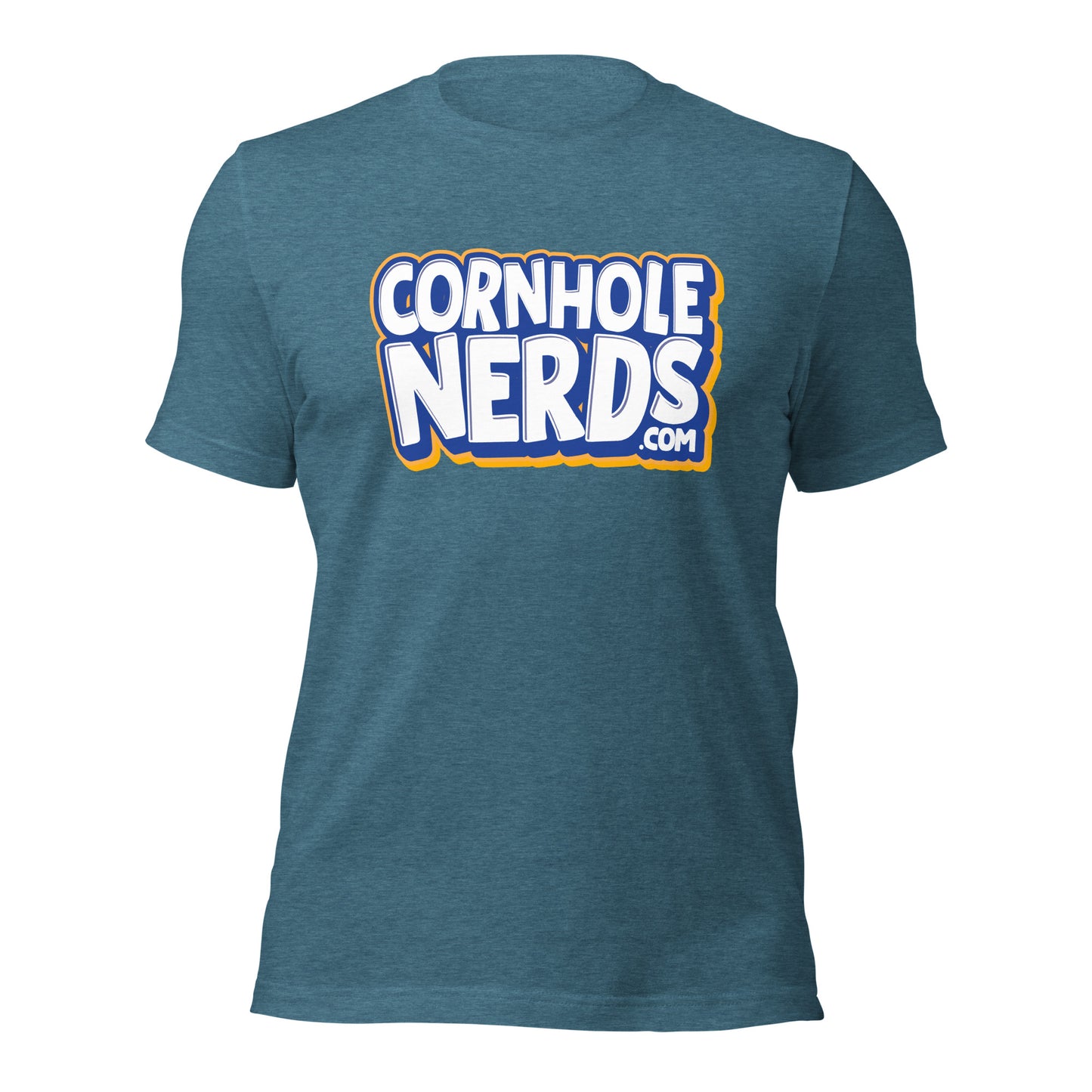 Cornhole Nerds logo Unisex t-shirt