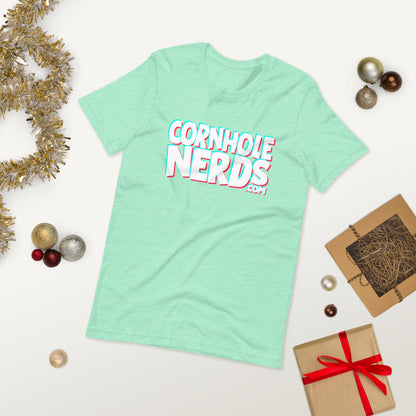 Cornhole Nerds logo Unisex t-shirt