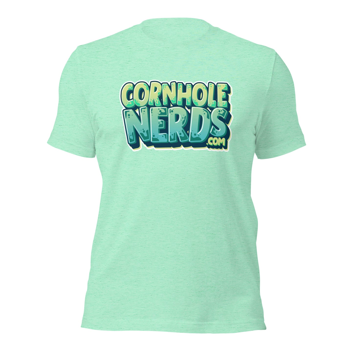 Cornhole Nerds minty fresh logo Unisex t-shirt