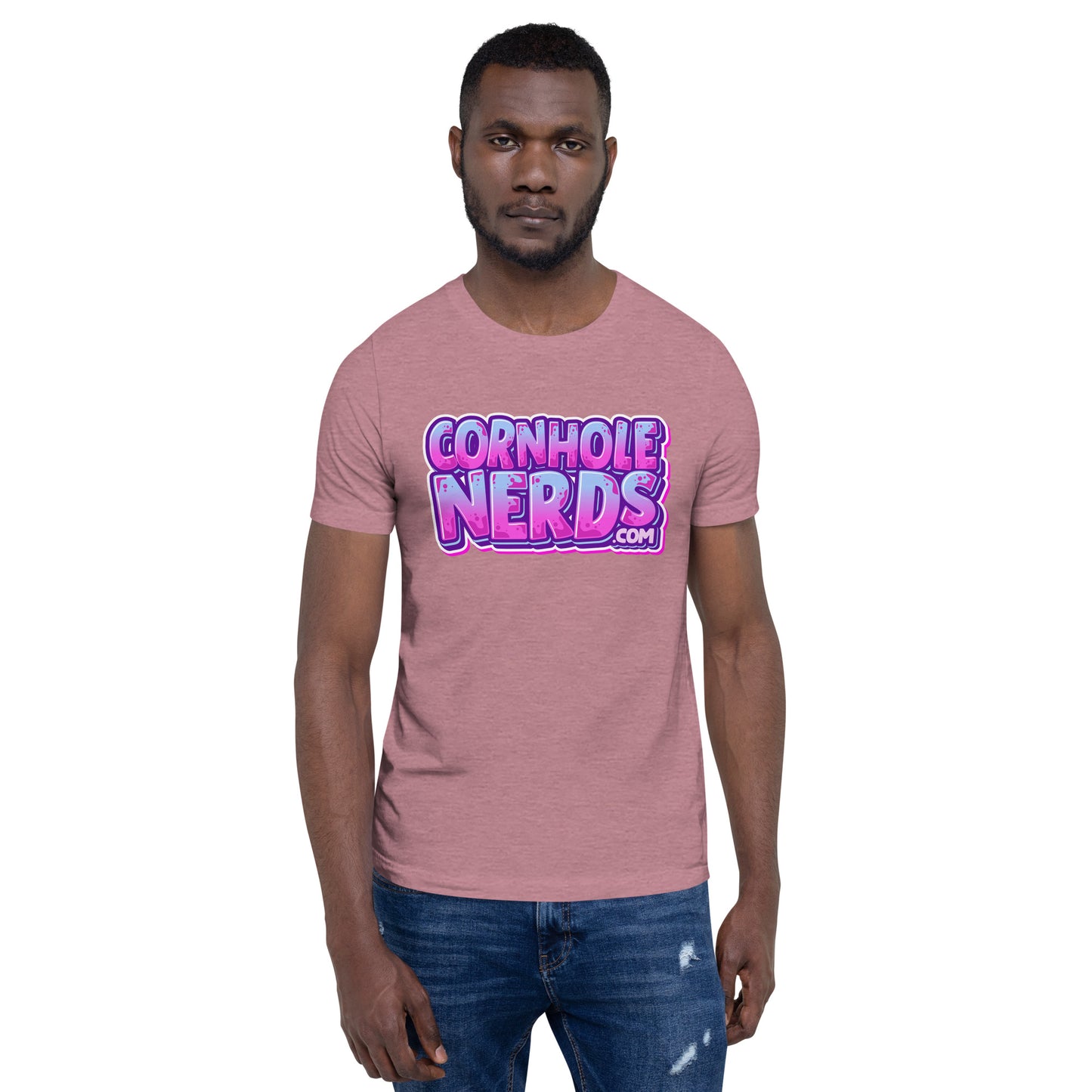 Cornhole Nerds told my partner to board it for the win logo Unisex t-shirt