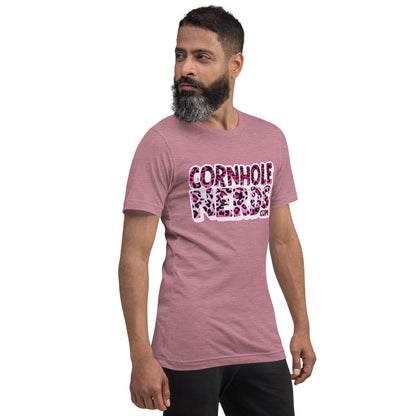 Lola's pink cheetah NerdWear Unisex t-shirt