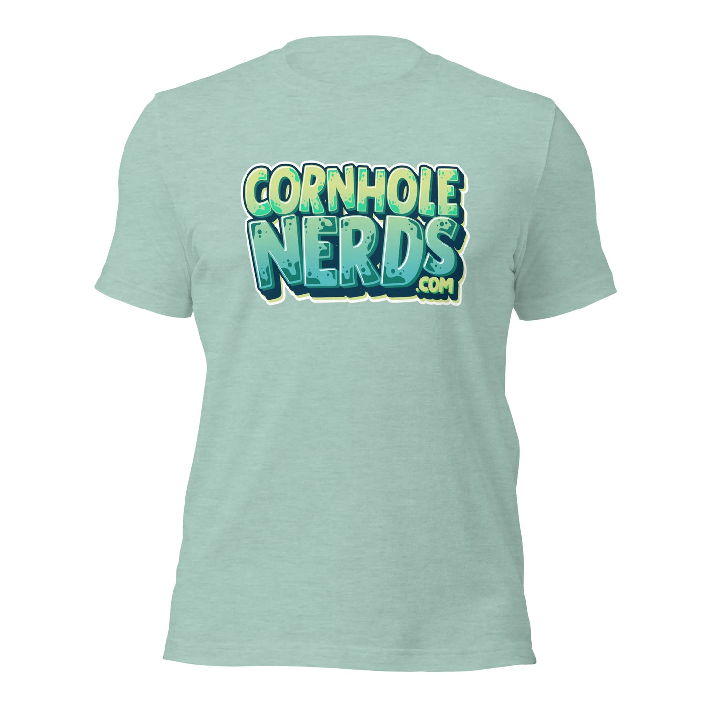 Cornhole Nerds minty fresh logo Unisex t-shirt