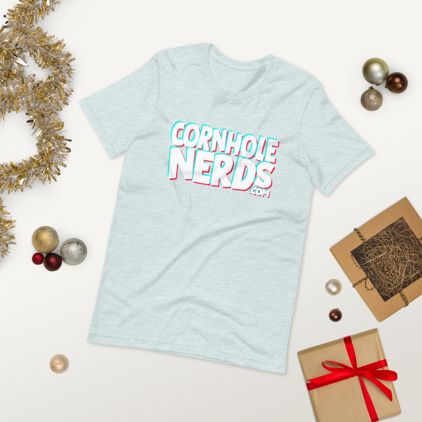 Cornhole Nerds logo Unisex t-shirt