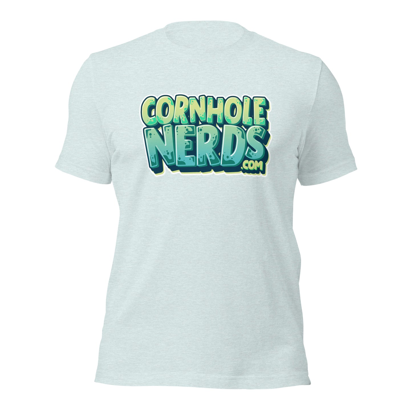 Cornhole Nerds minty fresh logo Unisex t-shirt