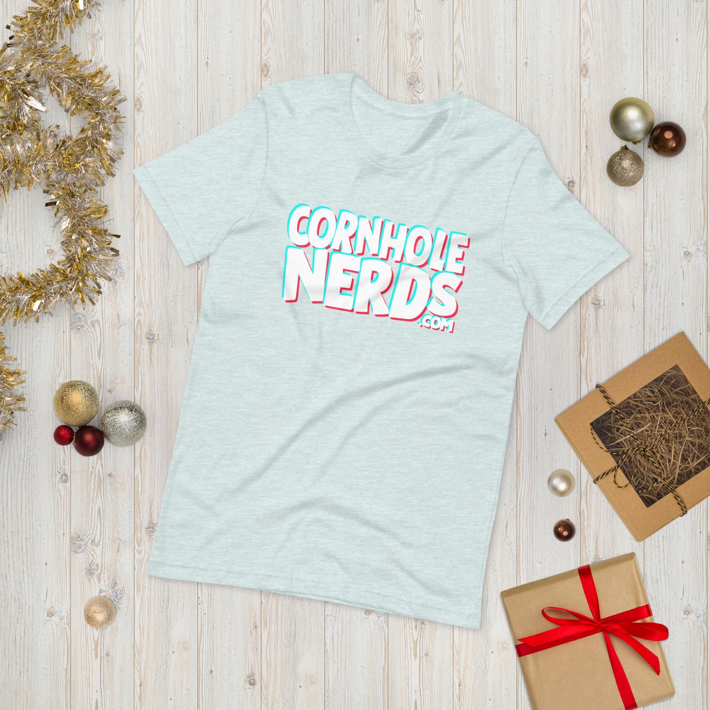 Cornhole Nerds logo Unisex t-shirt