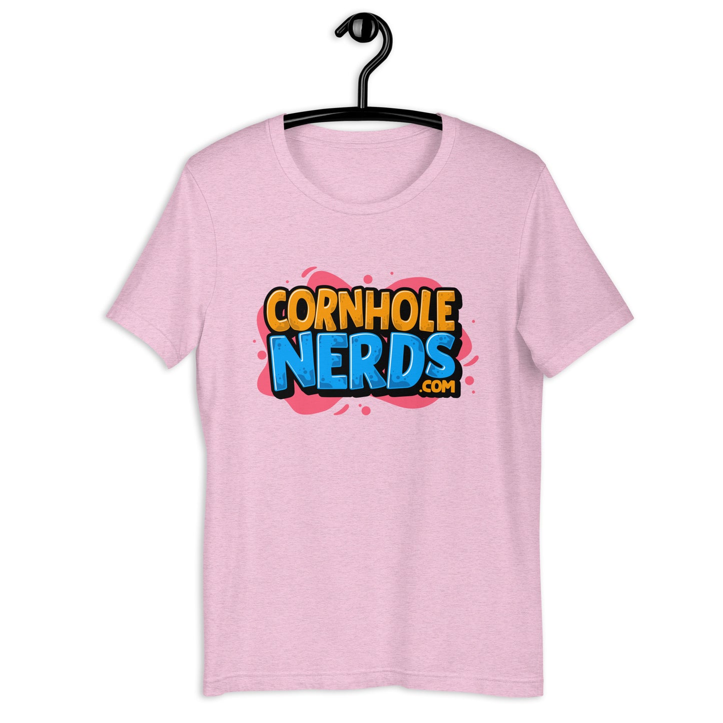 Cornhole Nerds logo Unisex t-shirt