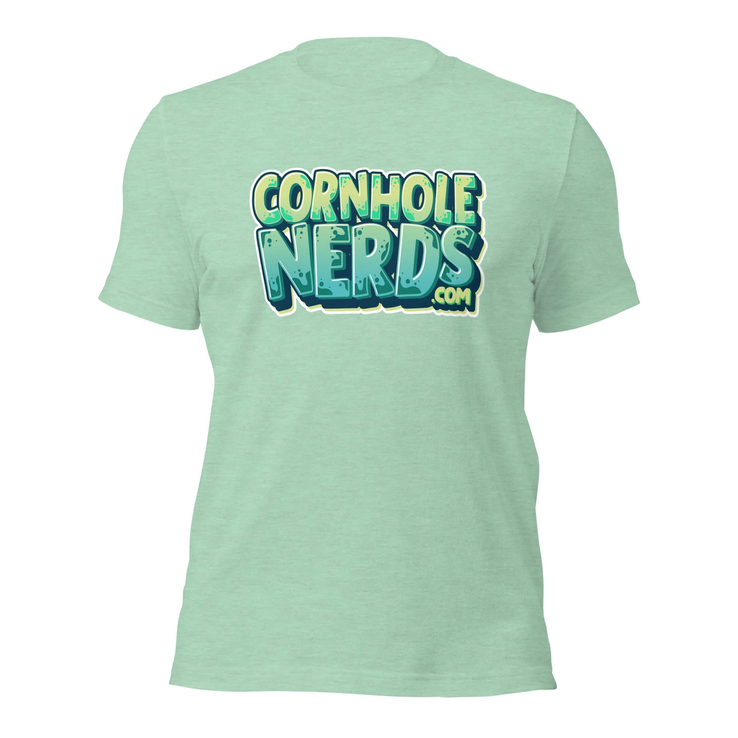 Cornhole Nerds minty fresh logo Unisex t-shirt