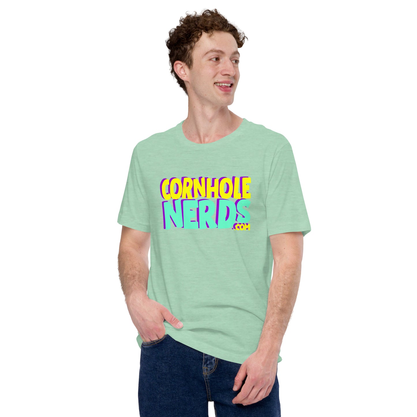 Cornhole Nerds Easter eggs logo Unisex t-shirt