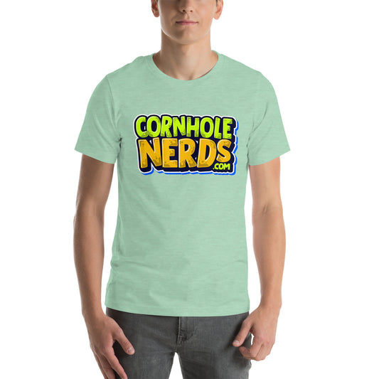 Cornhole Nerds logo Unisex t-shirt