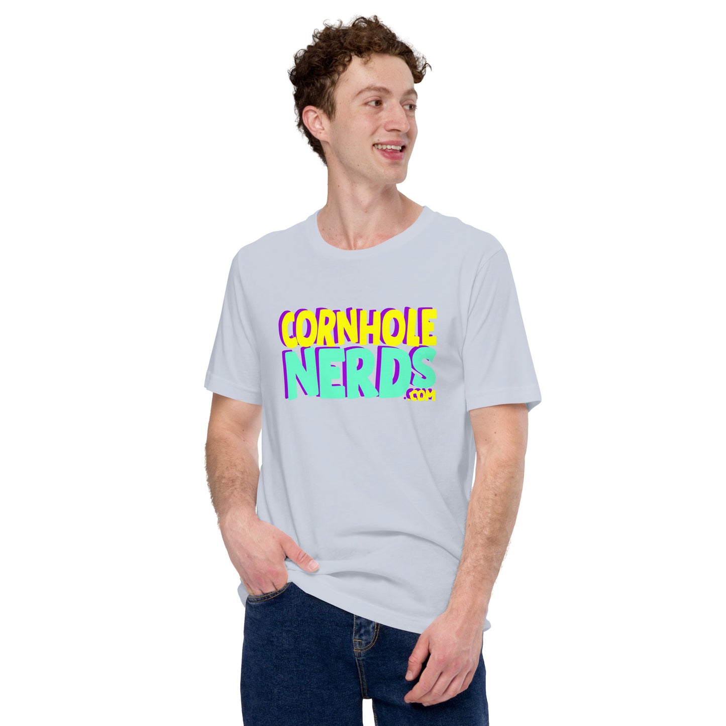 Cornhole Nerds Easter eggs logo Unisex t-shirt