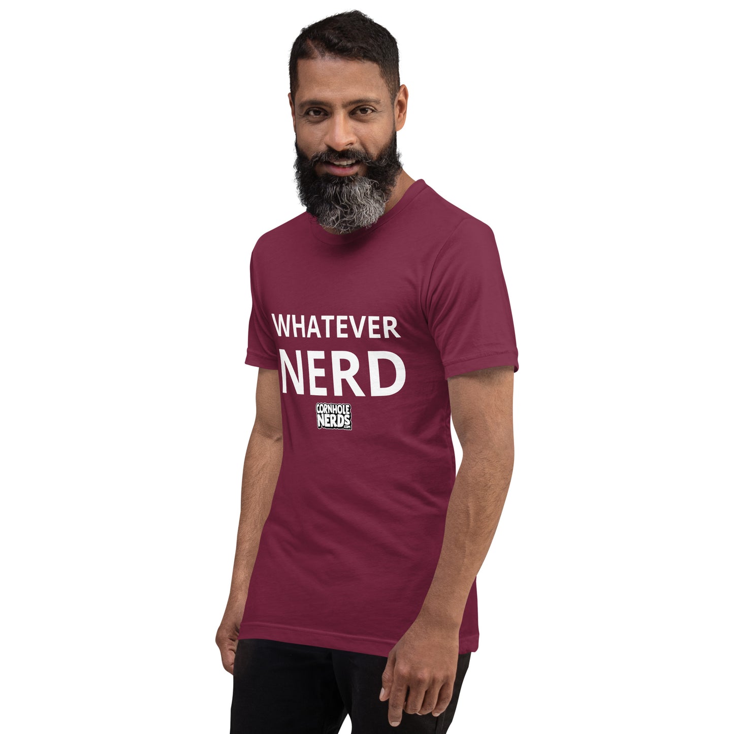 Cornhole Nerds Whatever Nerd Unisex t-shirt