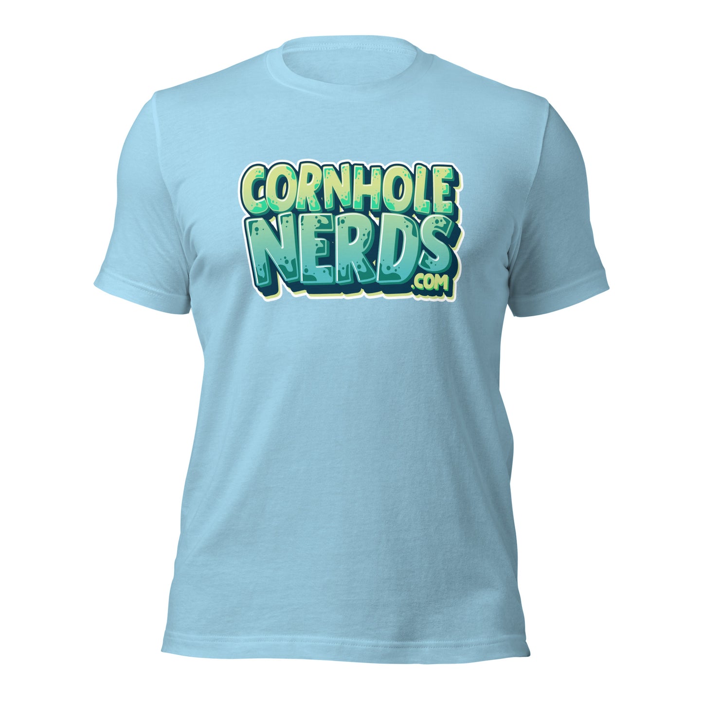 Cornhole Nerds minty fresh logo Unisex t-shirt