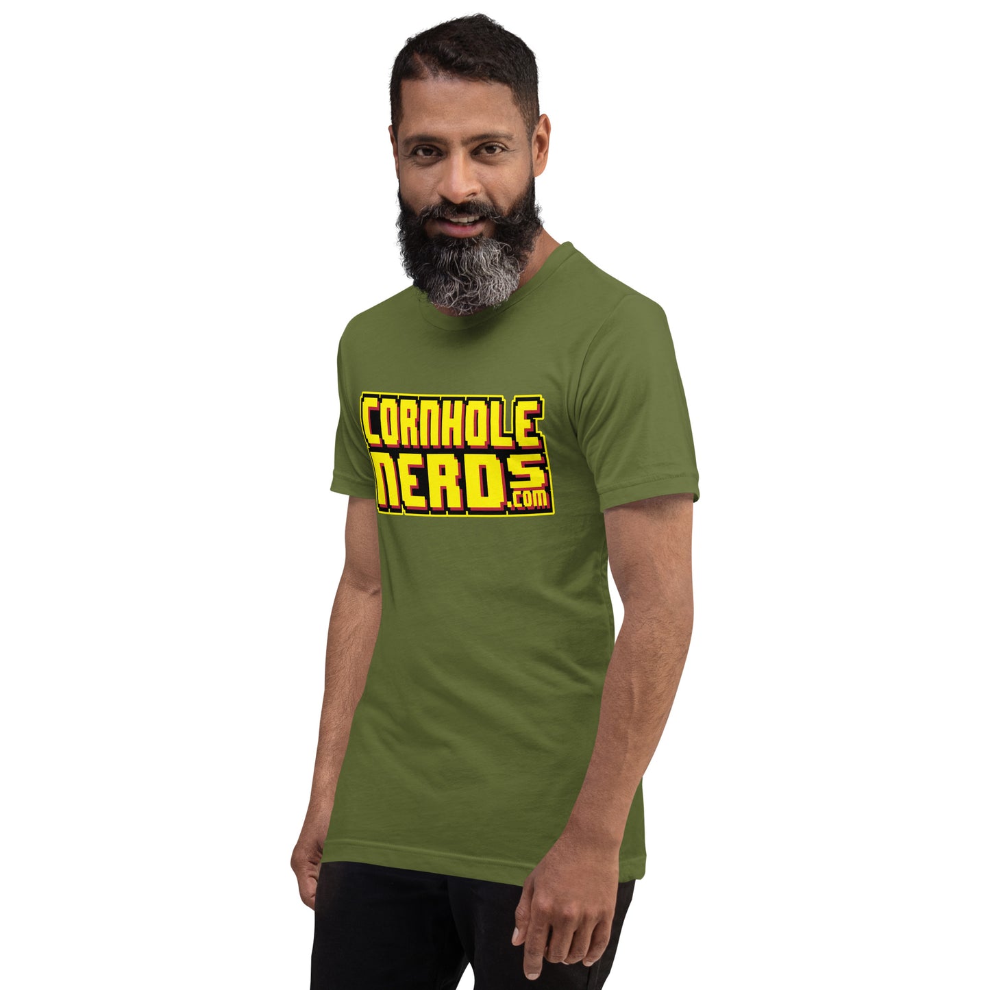 Cornhole Nerds 8-bit Unisex t-shirt