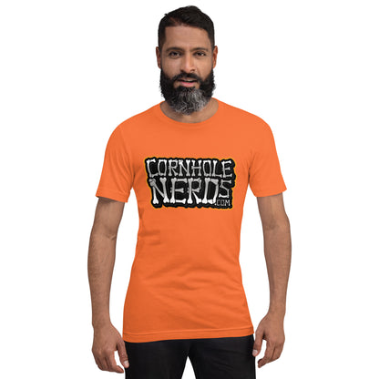 Cornhole Nerds Bones logo Unisex t-shirt