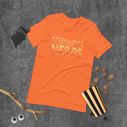 Cornhole Nerds logo Unisex t-shirt