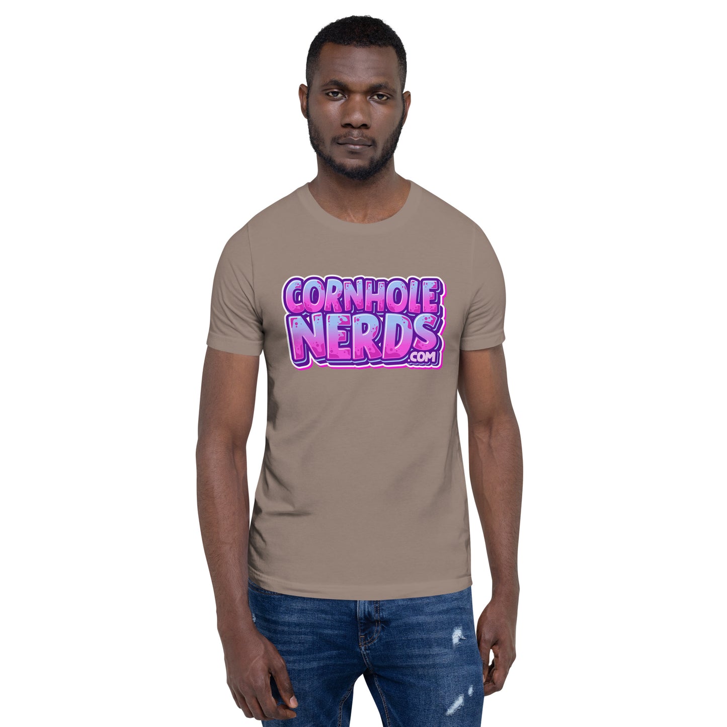 Cornhole Nerds told my partner to board it for the win logo Unisex t-shirt