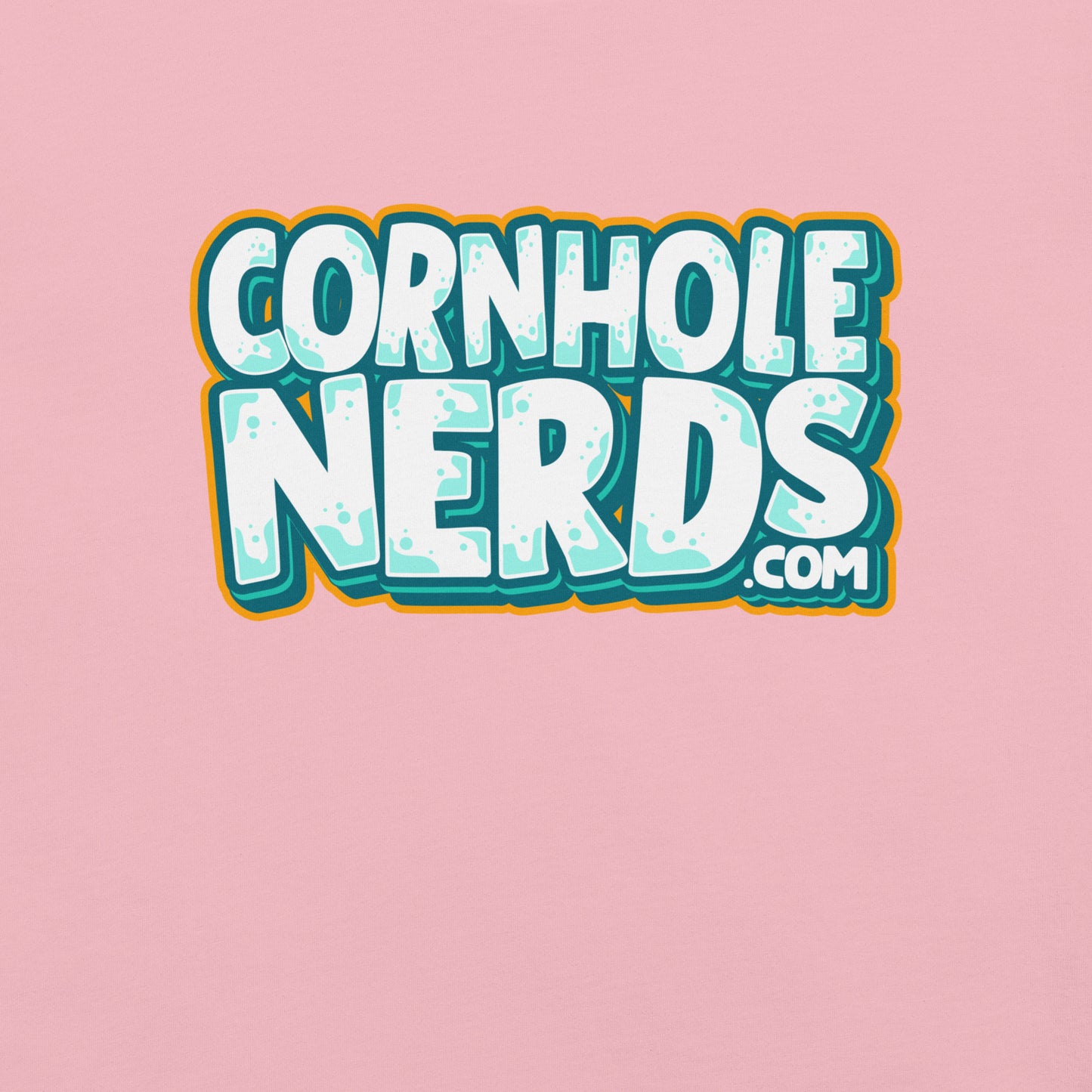 Cornhole Nerds kinda looks minty logo Unisex t-shirt