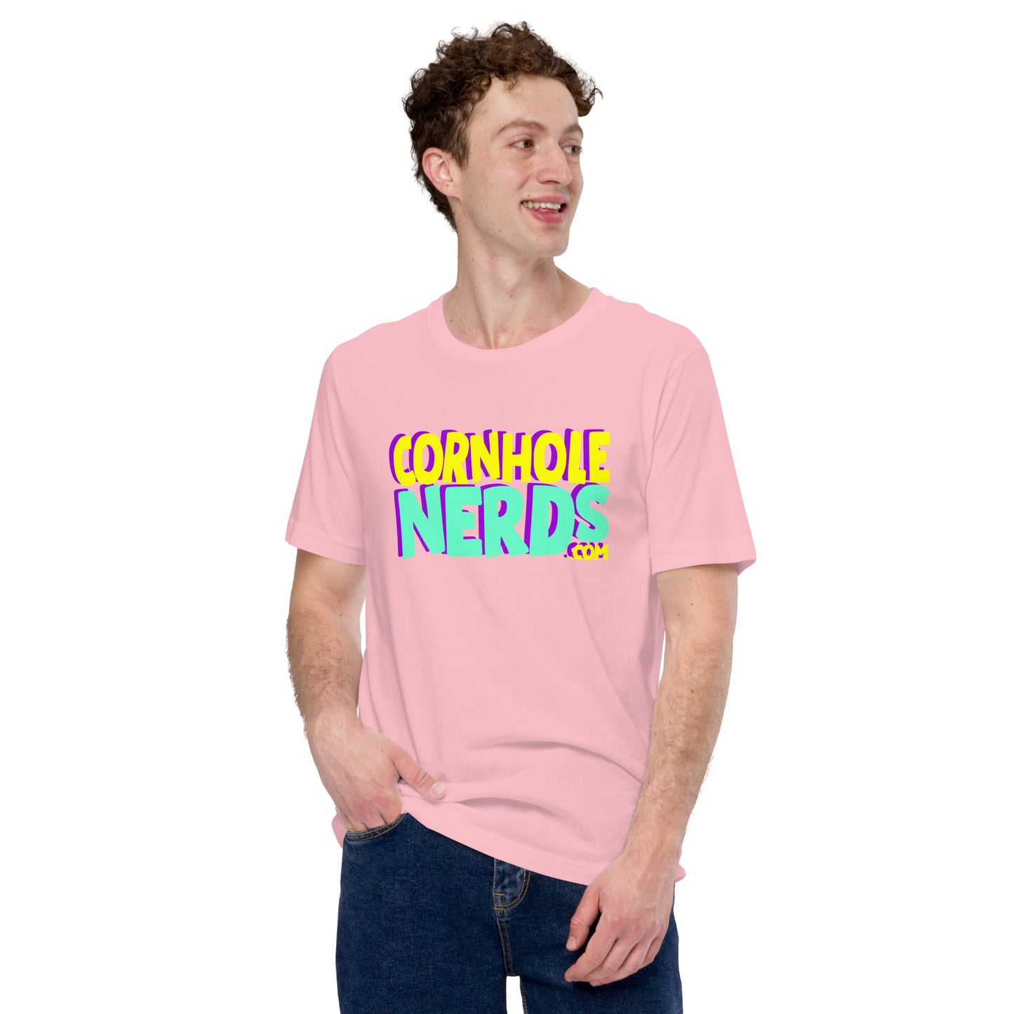 Cornhole Nerds Easter eggs logo Unisex t-shirt