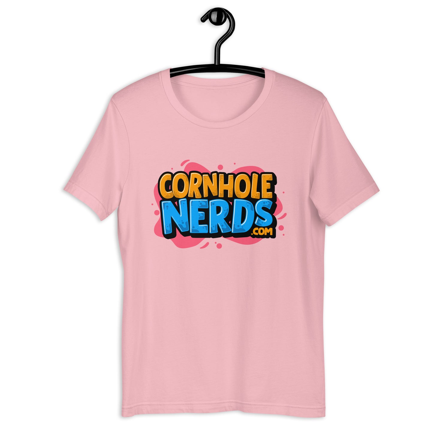 Cornhole Nerds logo Unisex t-shirt