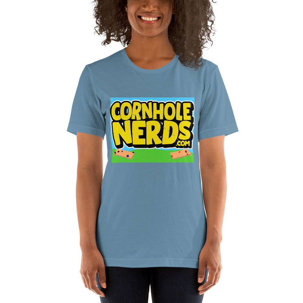 Lola's Backyard Shenanigans NerdWear Jack's design Unisex t-shirt