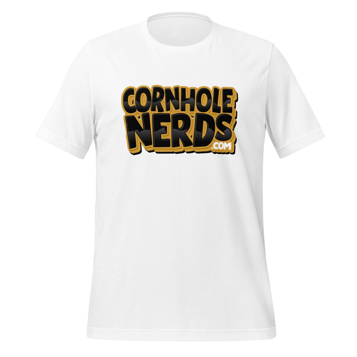 Cornhole Nerds black/dark yellowish Unisex t-shirt