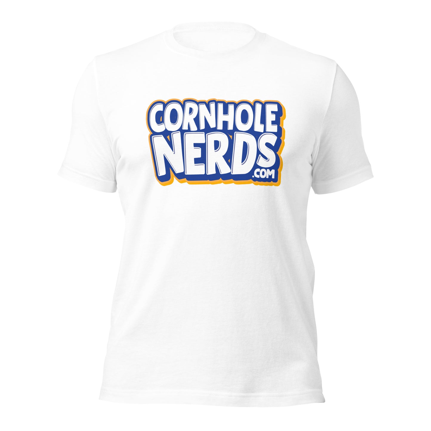 Cornhole Nerds logo Unisex t-shirt