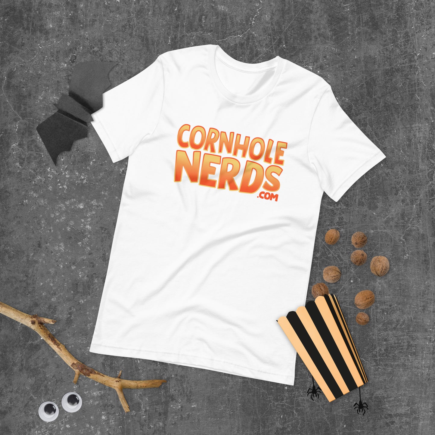 Cornhole Nerds logo Unisex t-shirt