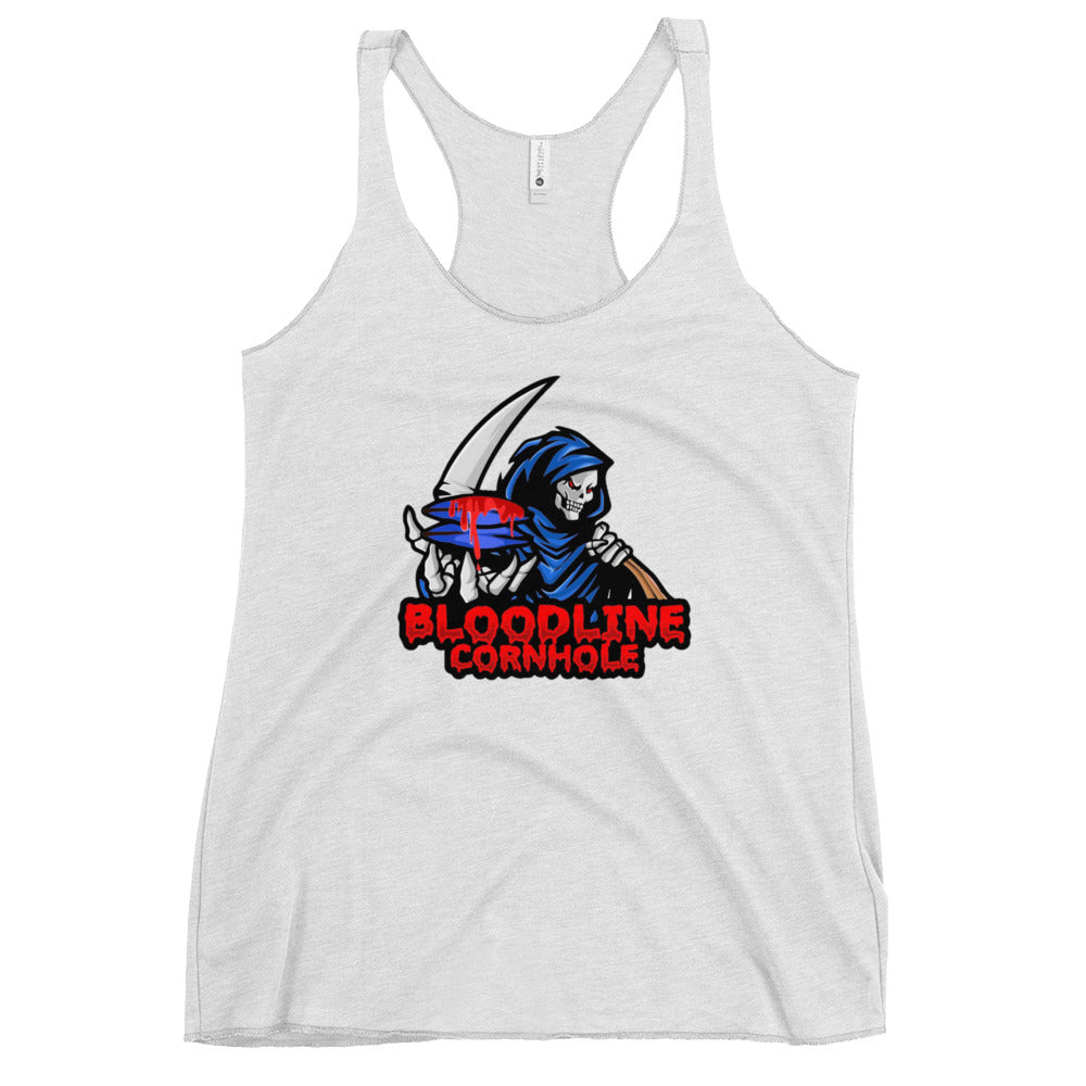 Bloodline Cornhole Women's Racerback Tank