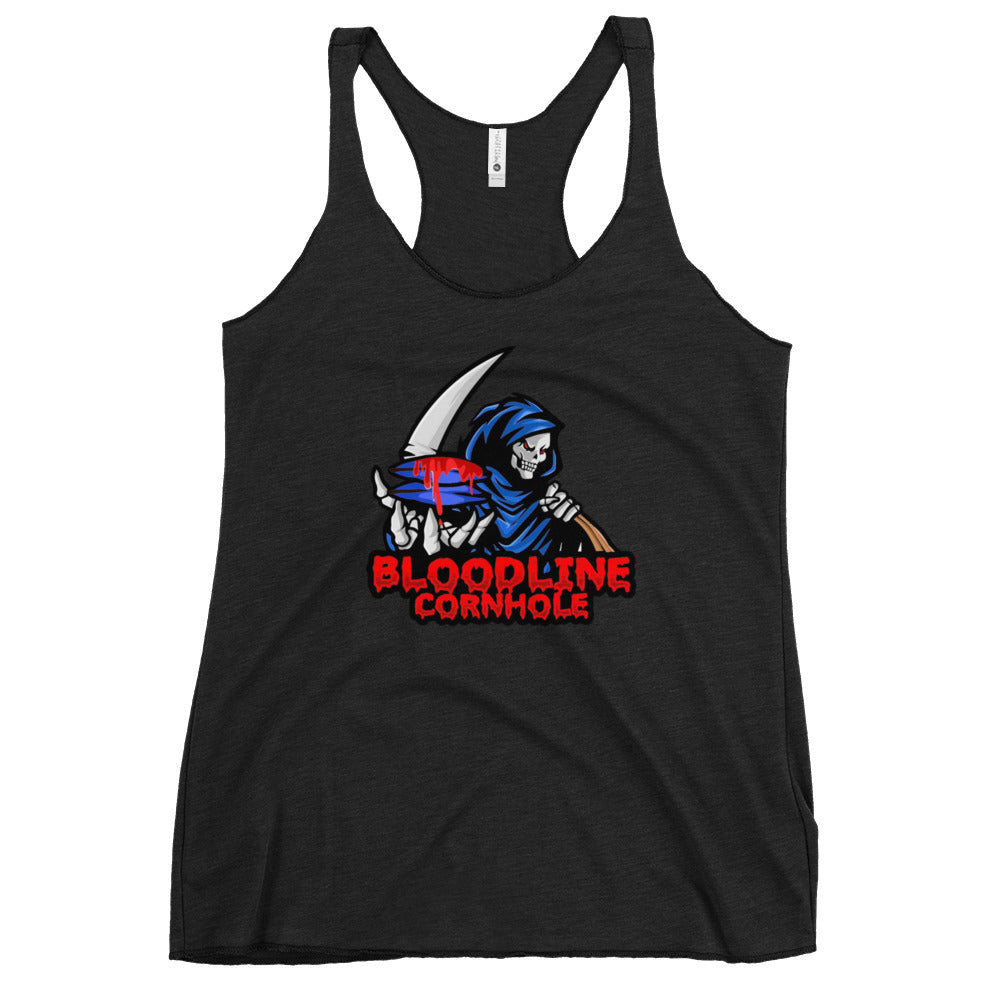 Bloodline Cornhole Women's Racerback Tank