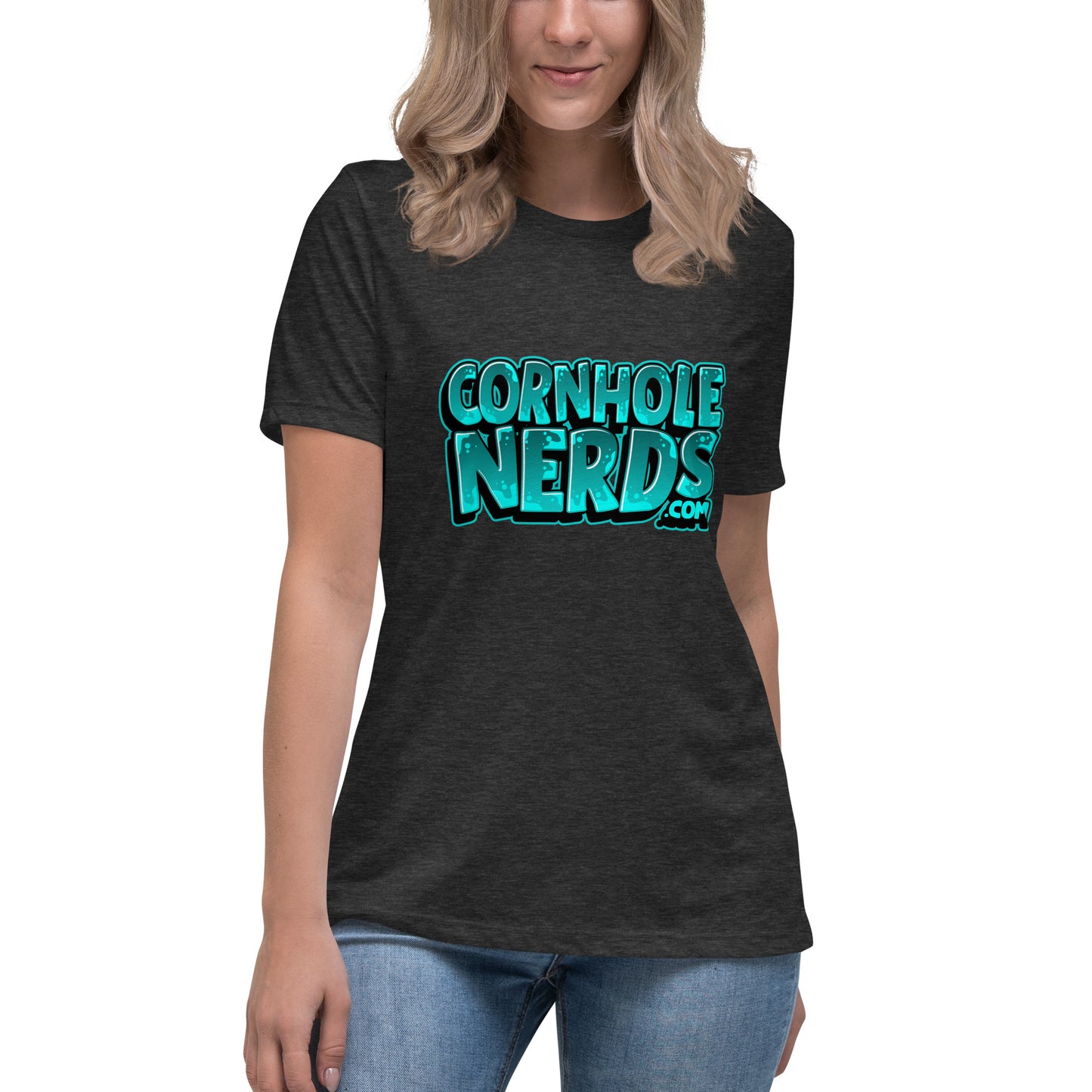 Cornhole Nerds "The Facebook profile pic logo" Women's Relaxed T-Shirt